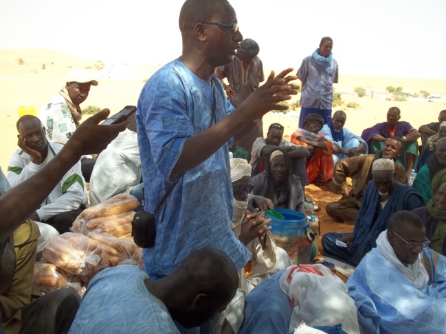 Touche pas à ma nationalité à la rencontre de la marche de la dignité