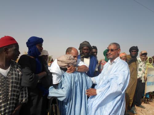 Tawassoul accueille la marche pacifique des déportés