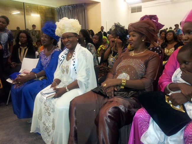 Haby Zakaria Konté - Marraine de la fête des mamans 2014 à Bruxelles