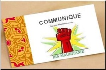 IRA Mauritanie : Déclaration IRA Mauritanie : Déclaration