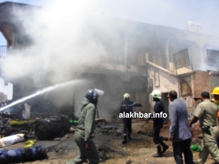 Un incendie ravage un marché au centre de Nouakchott