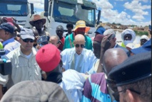 Le Président de la République à partir de Kaédi: Tous les moyens ont été mobilisés pour sécuriser nos populations et leurs biens