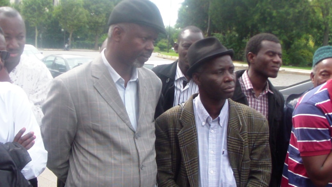 Sit-in devant  l'ambassade de la Mauritanie à Paris ce jeudi 14 août (vidéos photos)