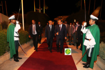 Retour du Président de la République de France