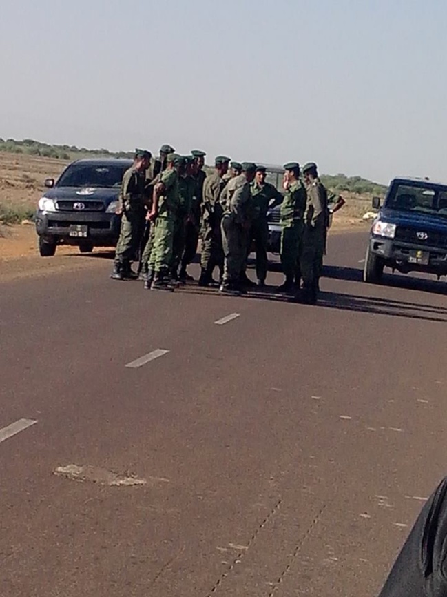 La caravane de sensibilisation sur le foncier réprimée (Photos) La caravane de sensibilisation sur le foncier réprimée (Photos)