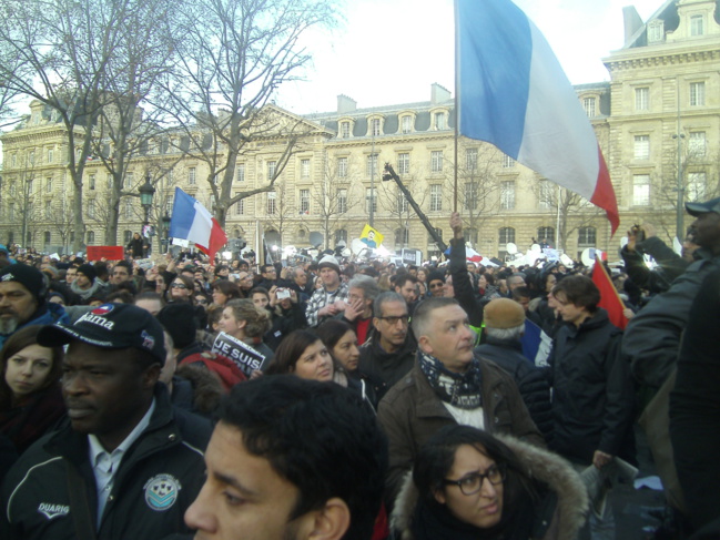 Marche Républicaine: près de 3,5 millions de manifestants contre le terrorisme en images