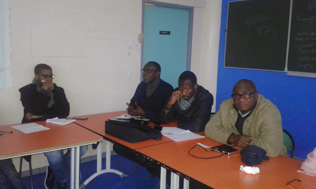 Comité de soutien aux détenus :Photo Reportage de la réunion préparatoire