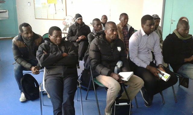 Comité de soutien aux détenus :Photo Reportage de la réunion préparatoire