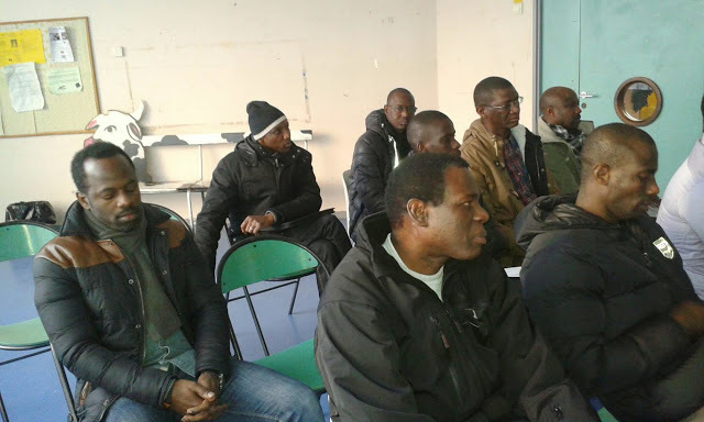 Comité de soutien aux détenus :Photo Reportage de la réunion préparatoire