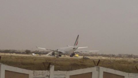 Urgent-Sortie de piste à l'aéroport de Nouakchott d'un avion Air-France