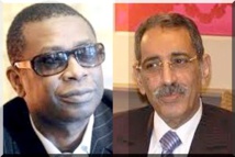 Ely Ould Mohamed Vall chez Youssouf Ndour Ely Ould Mohamed Vall chez Youssouf Ndour
