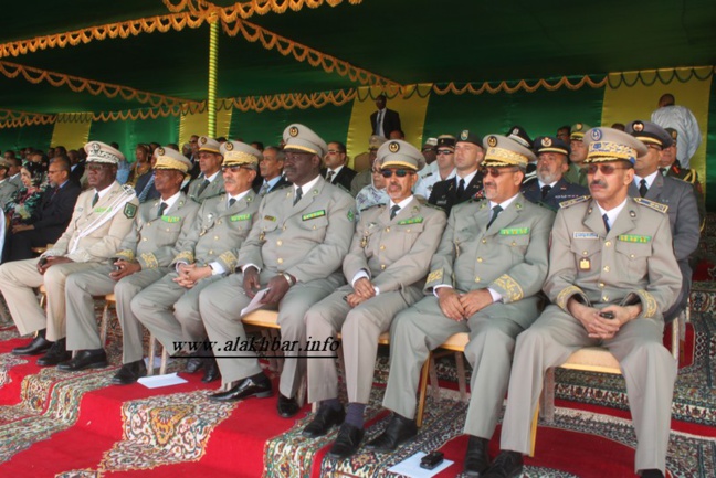 Mauritanie : Cinq officiers de l’armée nationale élevés au grade de Général