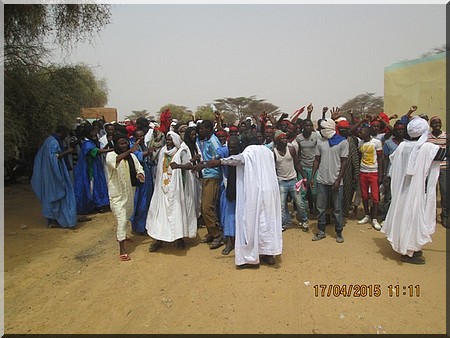 Darel Barka : Marche de protestation des populations contre l’expropriation de la cuvette "Karawlatt-Woullou Ndiaye" au profit de l’AAAID (PhotoReportage)