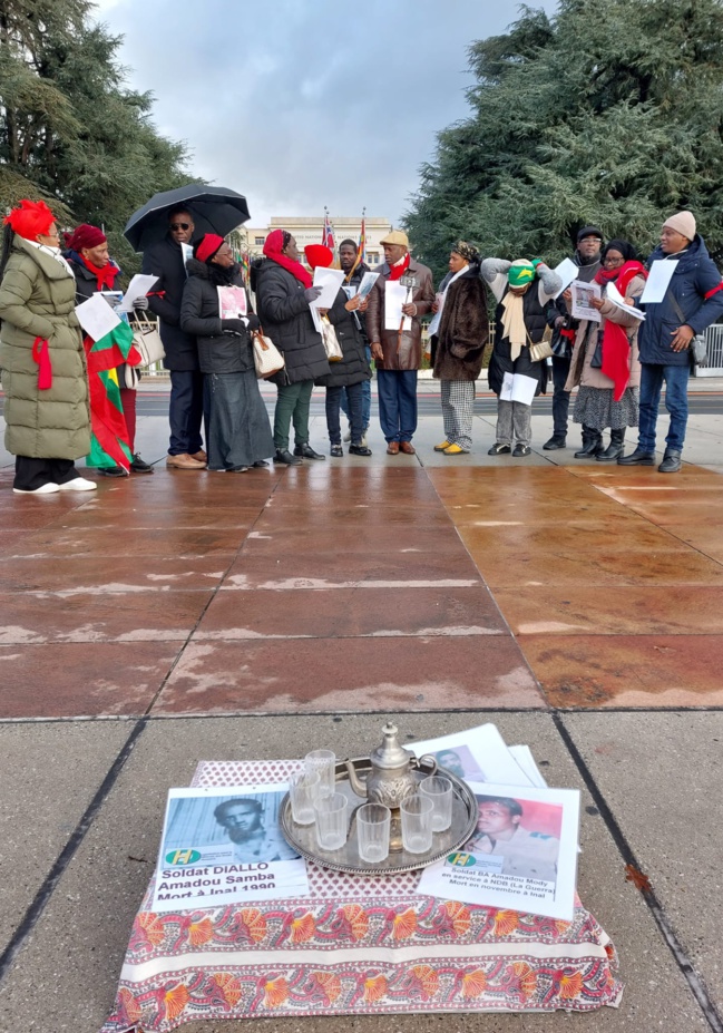 Sit in des Veuves à Genève le 28 novembre 1990 Sit in des Veuves à Genève le 28 novembre 1990