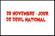 Commémoration du 28 novembre : déclaration de presse des FPC