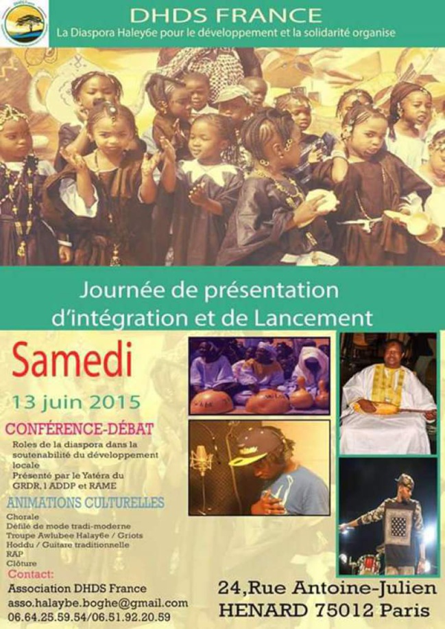 JOURNEE DE PRESENTATION, D’INTEGRATION ET DE LANCEMENT DE LA DHDS JOURNEE DE PRESENTATION, D’INTEGRATION ET DE LANCEMENT DE LA DHDS