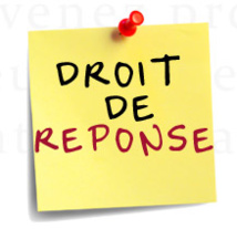 Droit de réponse de Khalidou HAROUNA à Mr Ahmed Mahmoud KHAIRATT