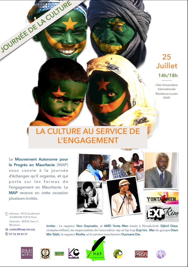 Journée de la Culture : La Culture au service de l’engagement en Mauritanie Journée de la Culture : La Culture au service de l’engagement en Mauritanie