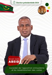 Biram Dah Abeid dénonce le comportement des responsables de la CENI Biram Dah Abeid dénonce le comportement des responsables de la CENI