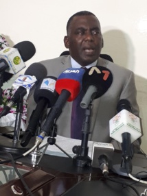 La coalition anti-système de Biram Dah Abeid organise une conférence de presse La coalition anti-système de Biram Dah Abeid organise une conférence de presse