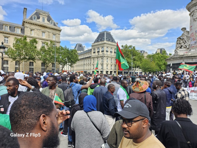 Mobilisation des Mauritaniens de France à Paris : Un Cri de Dénonciation et de Justice Mobilisation des Mauritaniens de France à Paris : Un Cri de Dénonciation et de Justice
