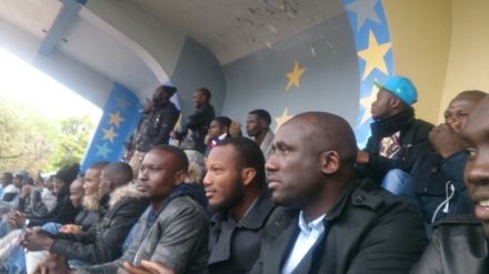 PhotoReportage/Finale:Diaguily, vainqueur de la finale contre Dafort.