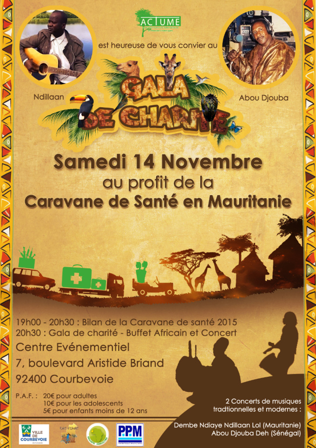Abou Djouba DEH et Dembe NDIAYE NDillaan, 14 novembre à Courbevoie