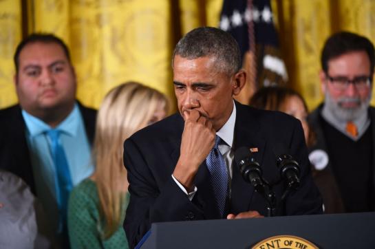 Etats-Unis : en larmes, Obama présente ses mesures contre les armes à feu Etats-Unis : en larmes, Obama présente ses mesures contre les armes à feu