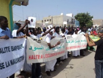 Nouakchott: arrestations de 6 manifestants contre la « discrimination » des Harratines Nouakchott: arrestations de 6 manifestants contre la « discrimination » des Harratines