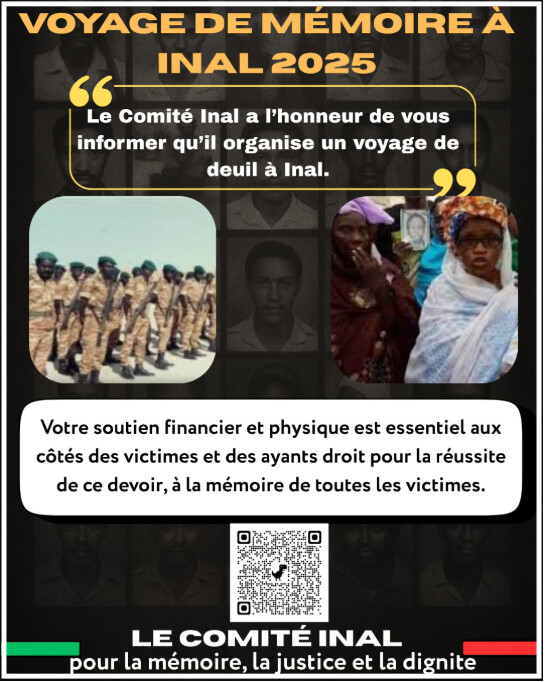 Communiqué: Invitation au voyage de deuil à Inal le 28 novembre 2024 Communiqué: Invitation au voyage de deuil à Inal le 28 novembre 2024