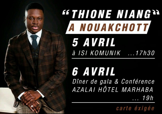 Thione NIANG en visite à Nouakchott Thione NIANG en visite à Nouakchott