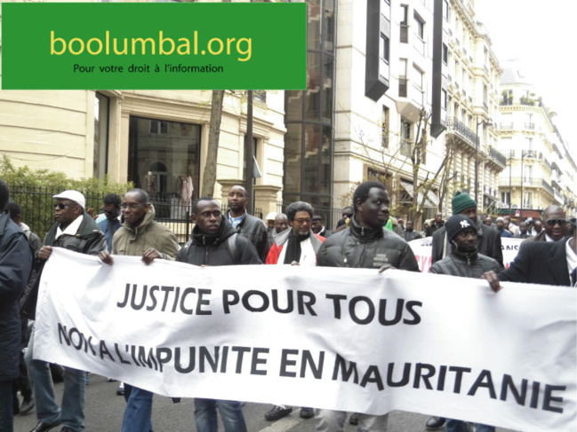 Commémoration à Paris des déportations d'avril 1989 en Mauritanie (Photos-Vidéos) Commémoration à Paris des déportations d'avril 1989 en Mauritanie (Photos-Vidéos)