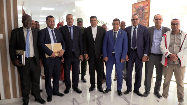 Port Autonome de Nouakchott : passage de témoin entre Ould Maham et Ould Bennahi Port Autonome de Nouakchott : passage de témoin entre Ould Maham et Ould Bennahi