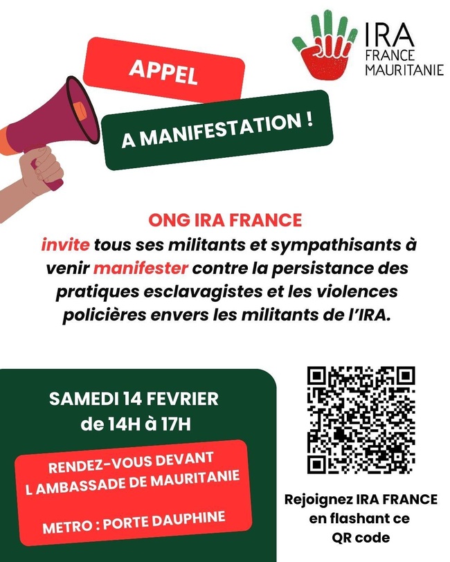 Appel à Manifestation à Paris samedi 14 février 2026 Appel à Manifestation à Paris samedi 14 février 2026