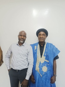 Aujourd'hui 24/03/2026, j'ai eu l'immense surprise de faire une rencontre qui porte une charge symbolique et émotionnelle particulière, celle de retrouver le M. Diallo Saidou dit "Thierno "