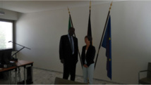 Visite de Courtoisie du Président Balas à l'ambassadrice d'Allemagne en Mauritanie. Visite de Courtoisie du Président Balas à l'ambassadrice d'Allemagne en Mauritanie.