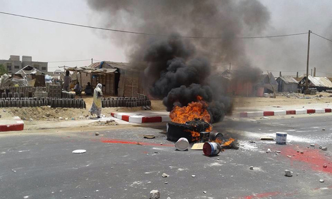 Affrontements entre squatters et forces de l’ordre à Nouakchott