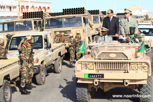 Nouakchott, zone militaire pendant le sommet arabe