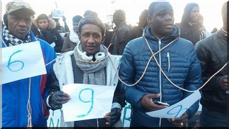 Manifestation de TPMN Belgique