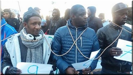 Manifestation de TPMN Belgique