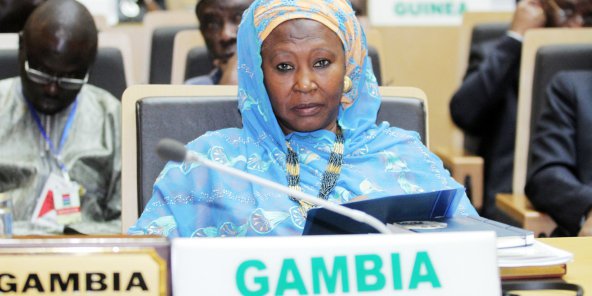 Union africaine : la bourde diplomatique de la vice-présidente de Gambie à l’encontre d’Alpha Condé