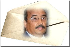 Lettre à Son excellence Monsieur le Président de la République Islamique de Mauritanie