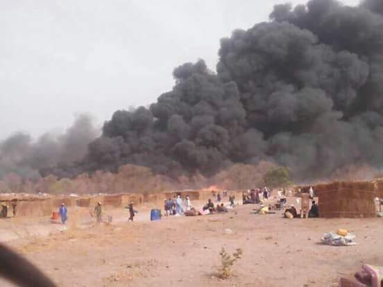 Violent incendie au Daaka de Médina Gounass