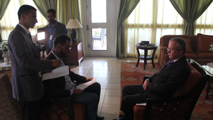 L’ambassadeur des Etats Unis en Mauritanie, dans un entretien à cœur ouvert avec Sahara Media : Il évoque le refoulement des activistes américains, la suppression du sénat et les rapports avec la société civile