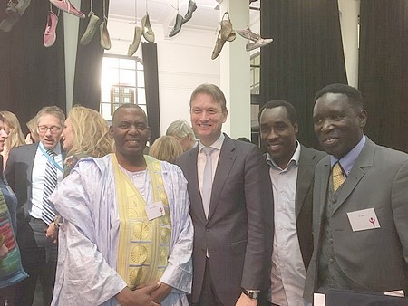 Biram Dah Abeid invité du ministre Néerlandais des Affaires étrangères Halbe Zijlstra [PhotoReportage]