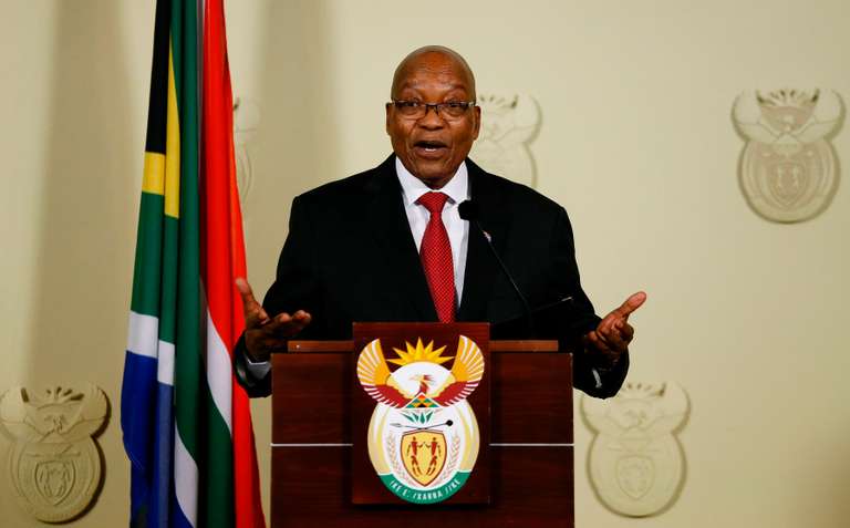 Le président sud-africain Jacob Zuma démissionne avec « effet immédiat »