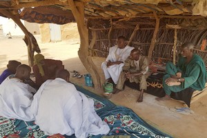 Le député idrissa Camara mobilise les populations de Guidimakha en faveur du président Ould Boubacar