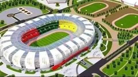 Cérémonie de pose de première pierre du stade olympique du Sénégal