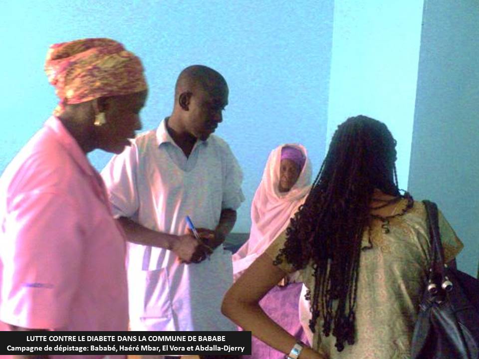 APPEL A L’AIDE :   LUTTE CONTRE LE DIABETE DANS LA COMMUNE DE BABABE