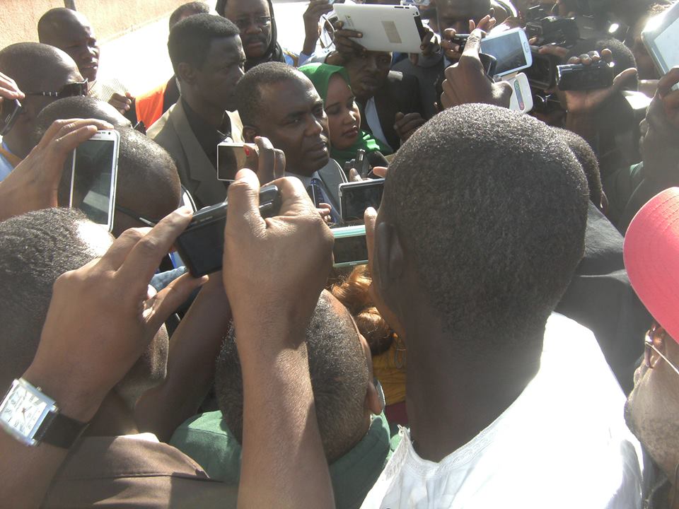 Retour de Biram Ould Abeid Ould Dah, Démonstration de force de ses militants/sympathisants (en images)